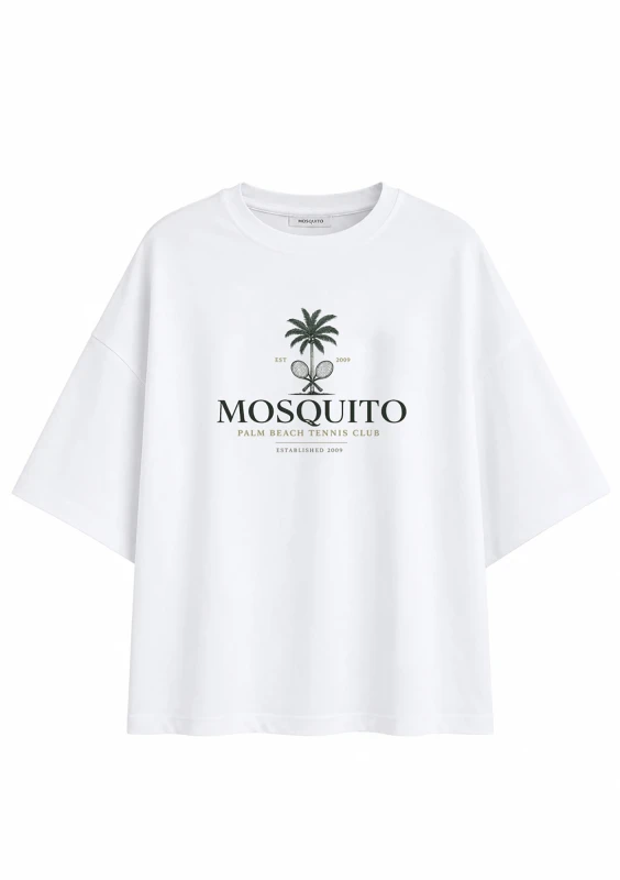 Ace - Oversized T-shirt "Palm Beach Tennis Club"