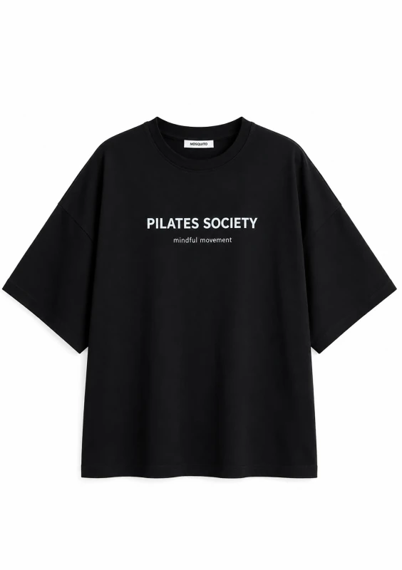 Ace - Koszulka oversize "Pilates Society"