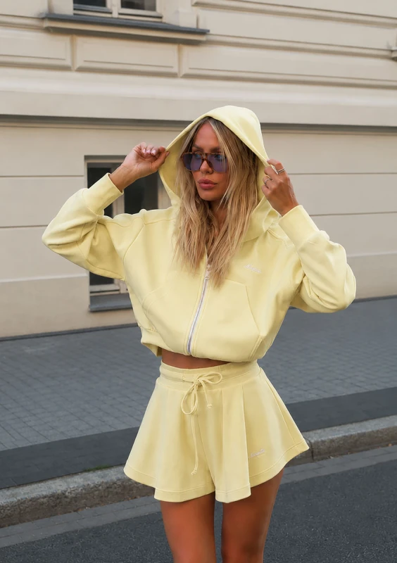 Mae - Banana yellow shorts
