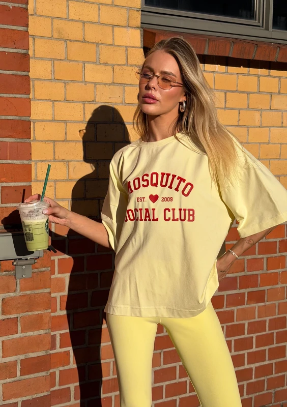 Ace - Oversized T-shirt "Mosquito Social Club"