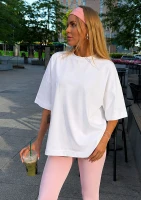 Ace - White oversized T-shirt "Mosquito"