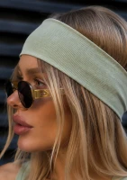 Flow - Matcha green hair band