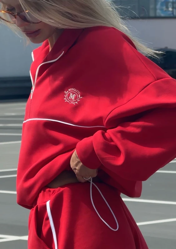 Track Club - Vintage red sweatshirt