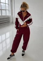 Sprint - Vintage parachute claret sweatpants