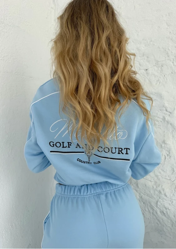 Rally - Vintage light blue sweatshirt