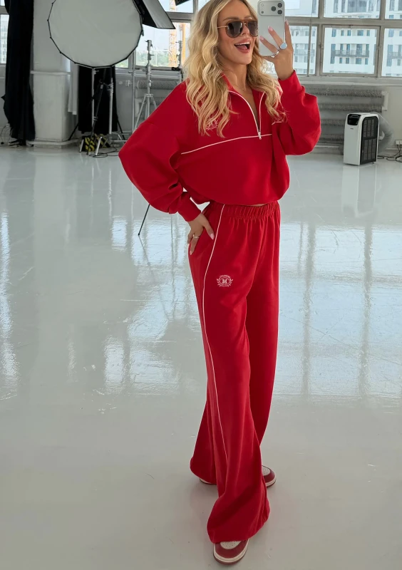 Track Club - Vintage red sweatpants