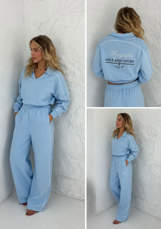 Rally - Vintage light blue sweatpants