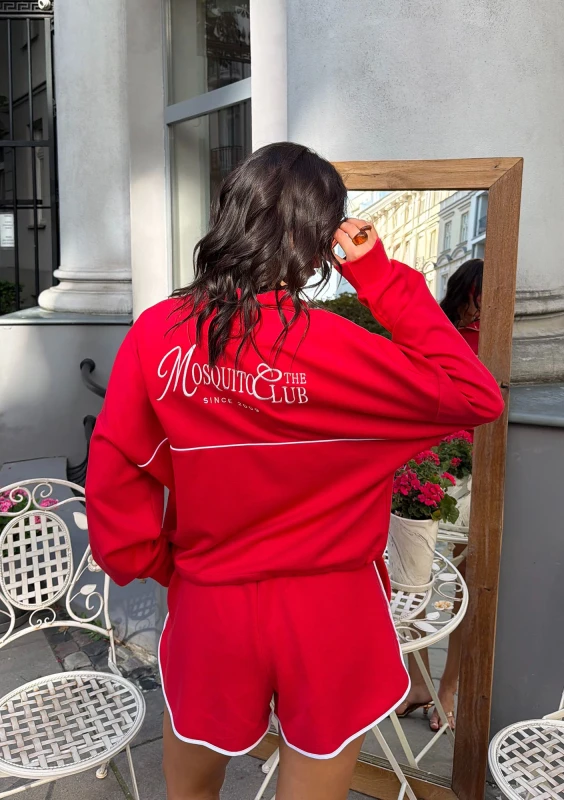 Track Club - Vintage red sweatshirt