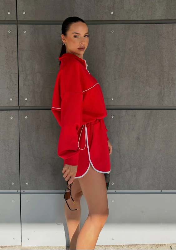 Track Club - Vintage red sweatshirt