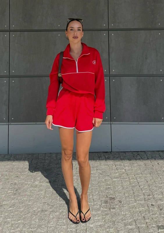 Track Club - Czerwona bluza w stylu vintage - Mosquito