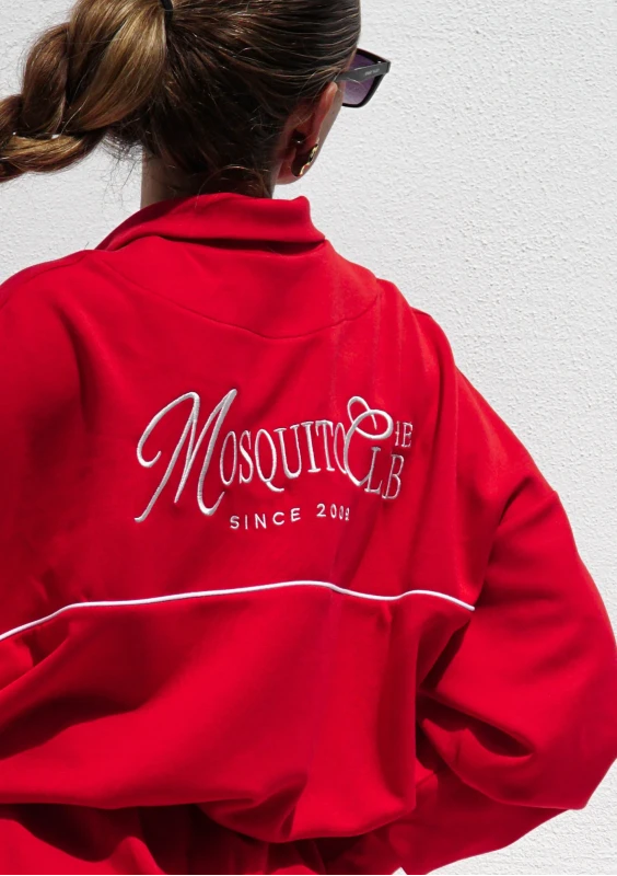 Track Club - Czerwona bluza w stylu vintage - Mosquito