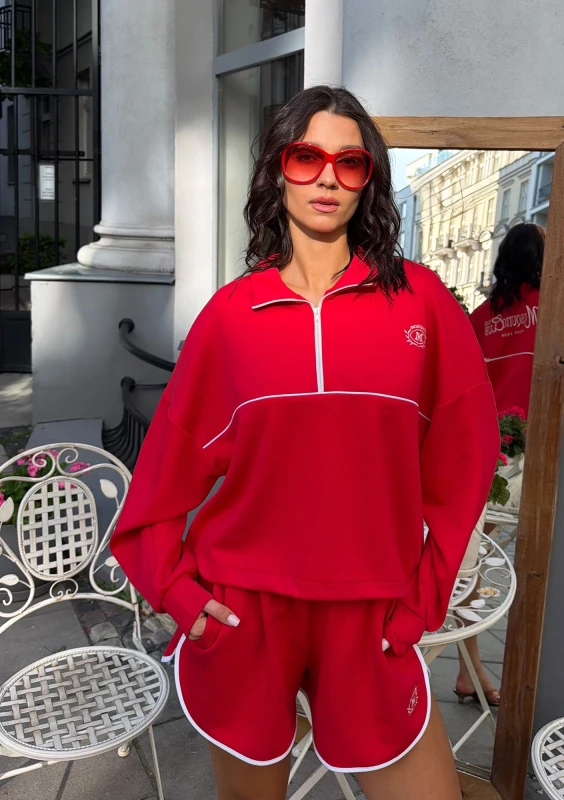 Track Club - Vintage red sweatshirt