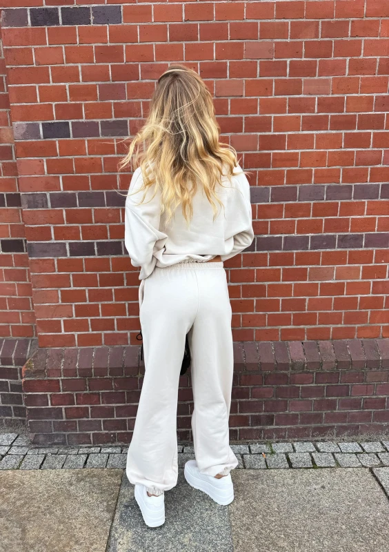 Wells - Spodnie dresowe Coconut