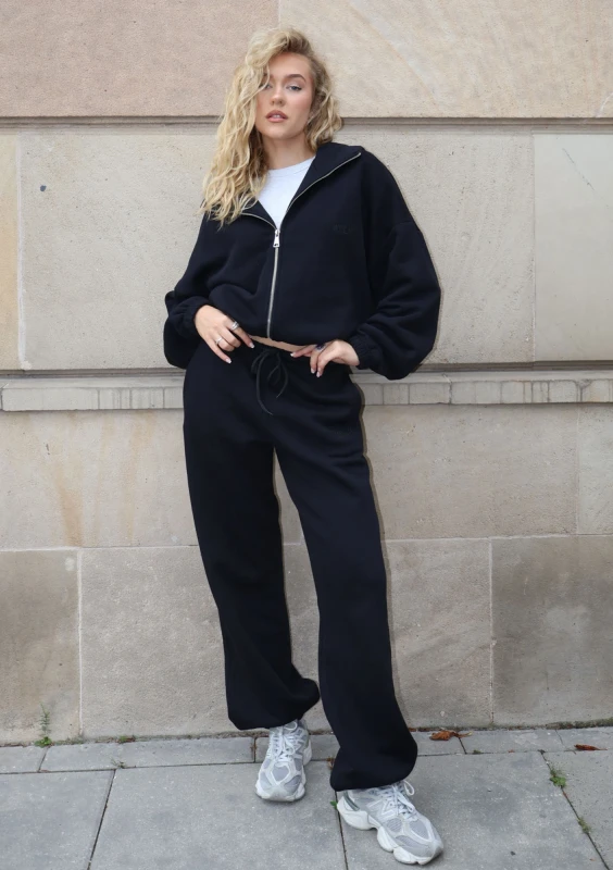 Wells - Spodnie dresowe Black