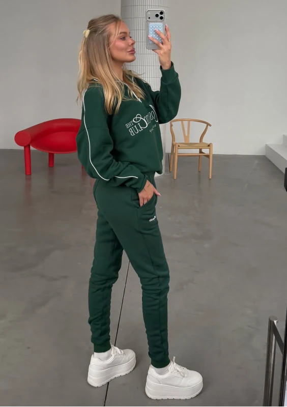 Union - Vintage style hunter green sweatshirt