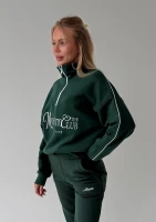 Union - Bluza z haftowanym logo Hunter Green