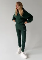 Daily - Bluza z haftowanym logo Hunter Green