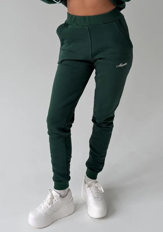 Daily - Fitted hunter green joggers