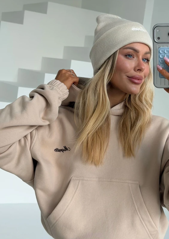 Daily - Vintage style sand beige sweatshirt