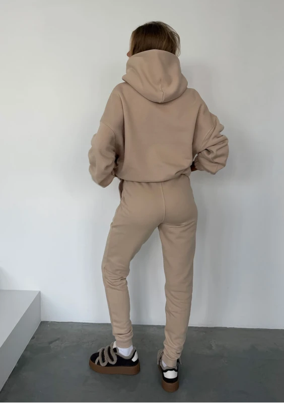 Daily - Vintage style sand beige sweatshirt