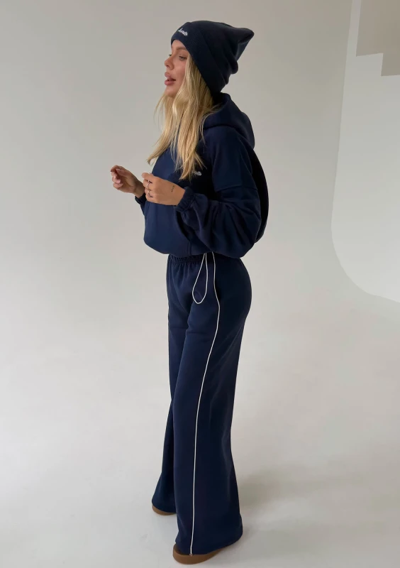 Daily - Bluza z haftowanym logo Monaco Navy