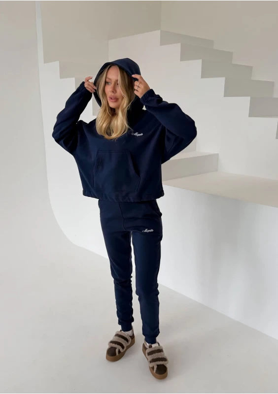 Daily - Fitted monaco navy blue joggers