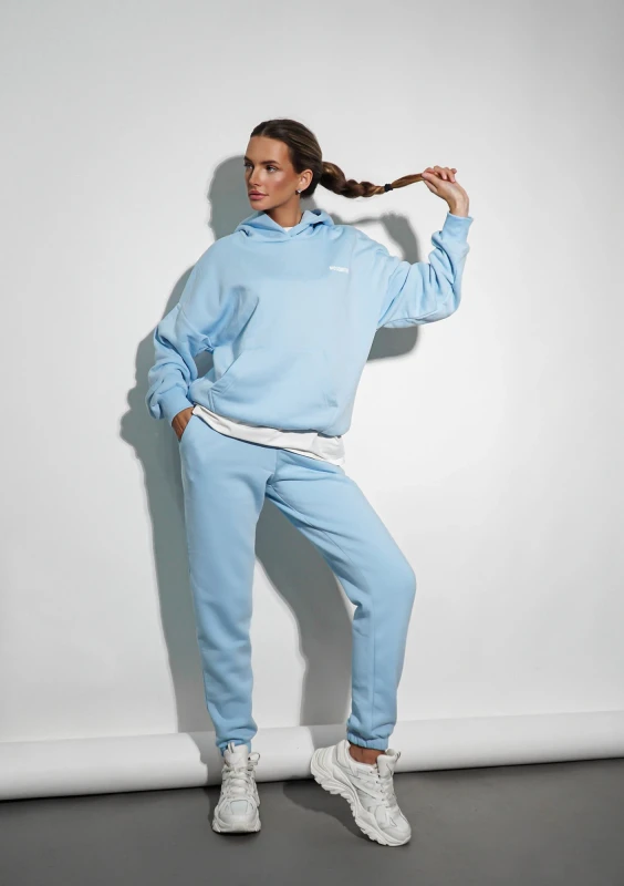 Pure - Bluza z kapturem Baby Blue
