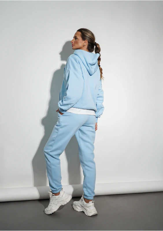 Pure - Bluza z kapturem Baby Blue