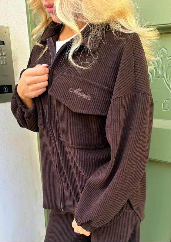 Ridge - Brown curduroy shirt