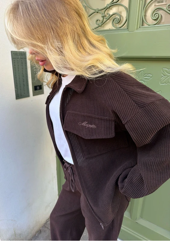 Ridge - Brown curduroy shirt