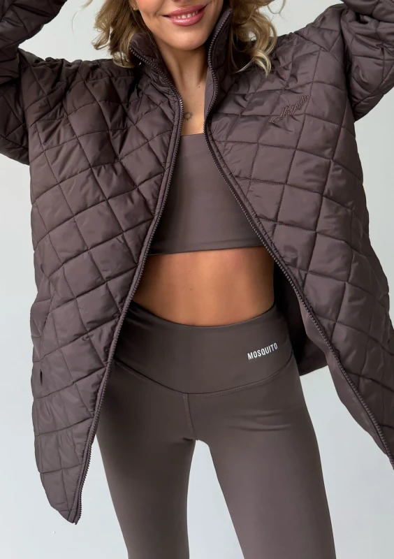 Nora - Pikowana kurtka oversize Savannah