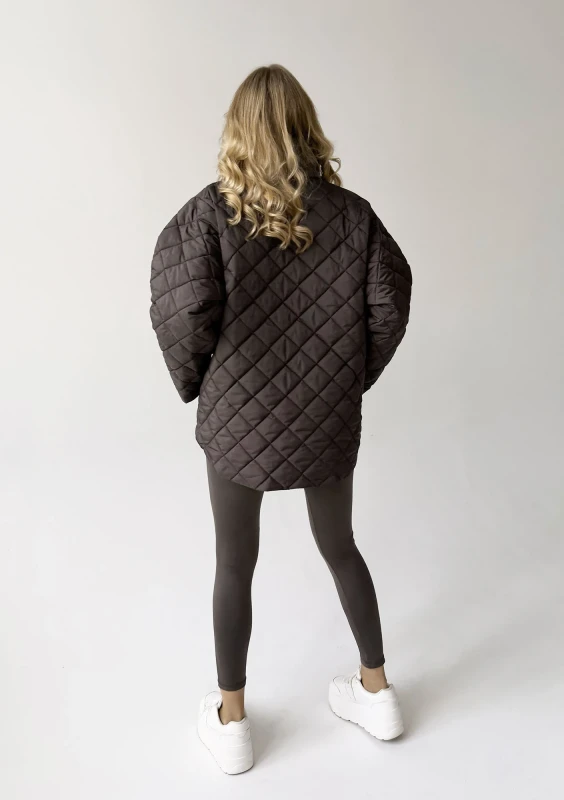 Nora - Pikowana kurtka oversize Savannah