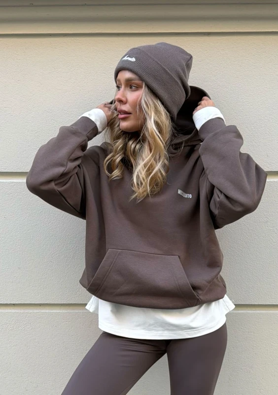 Pure - Savannah tan brown hoodie