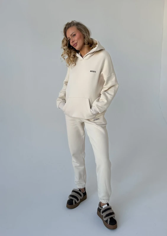 Pure - Spodnie dresowe brown logo Coconut