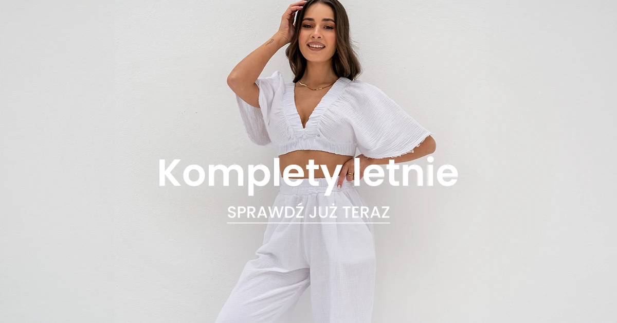 Muślinowe komplety letnie